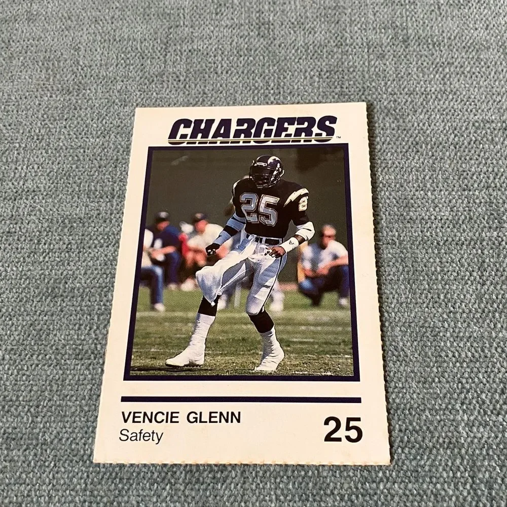 Chargers NFL Football Trading Card Football Card